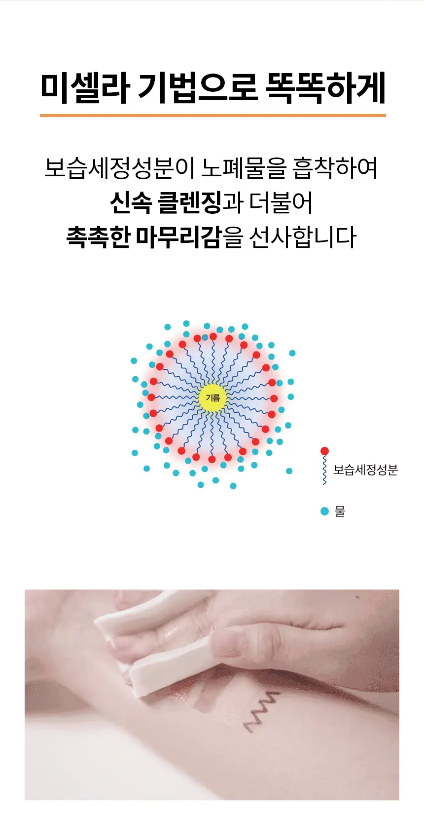 [피부자극지수0%] 비페스타 클렌징티슈 퍼펙트 글로우 46매 (피부광채) 상세페이지 8